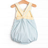 Course Cruisin' Pima Embroidered Bubble, Yellow and Mint Stripe