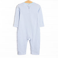 Ralphie the Reindeer Applique Romper, Blue