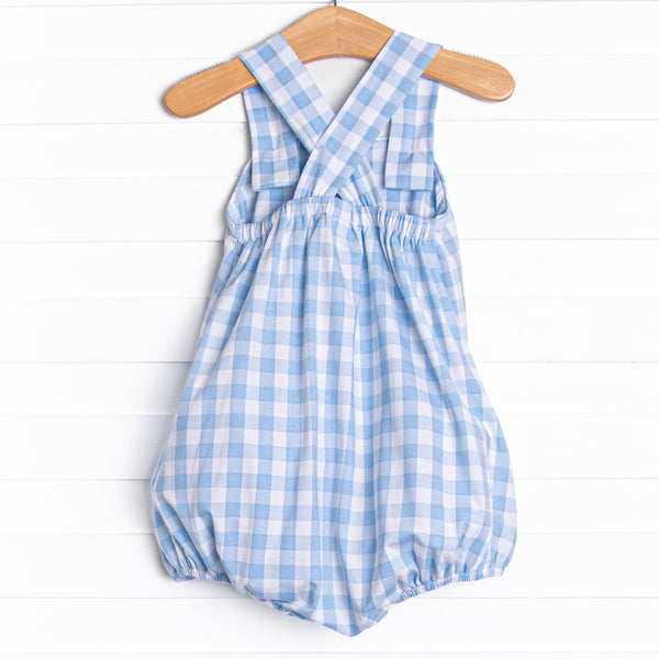 Off Land Lobster Smocked Bubble, Blue