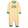 Clean Cut Applique Romper, Yellow
