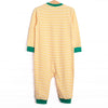 Clean Cut Applique Romper, Yellow