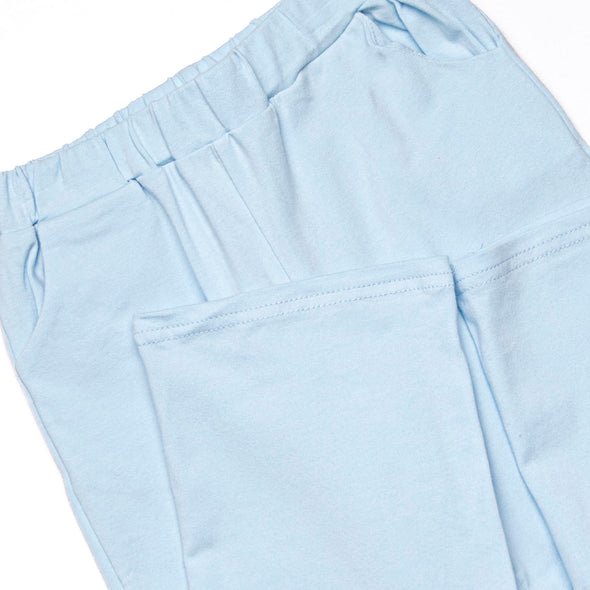 Duck, Duck, Goose Applique Pant Set, Blue