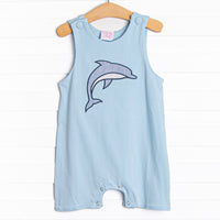 Flips and Tricks Applique Jon Jon, Blue
