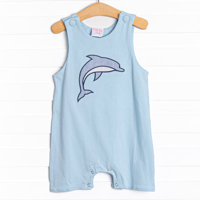 Flips and Tricks Applique Jon Jon, Blue
