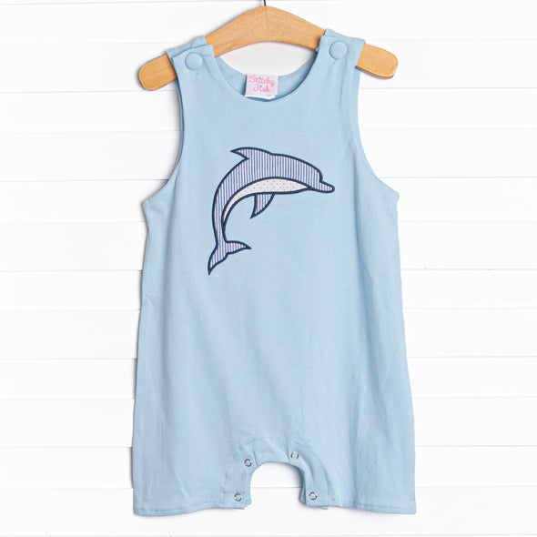 Flips and Tricks Applique Jon Jon, Blue