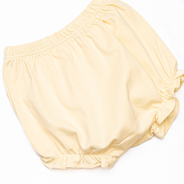 Harper Pima Diaper Set, Yellow and Pink Stripe