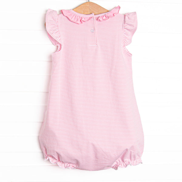 Wild Ones Applique Ruffle Bubble, Pink