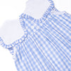 First Day Favorites Embroidered Dress, Blue