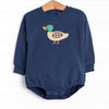 Migrating Mallard Applique Bubble, Blue