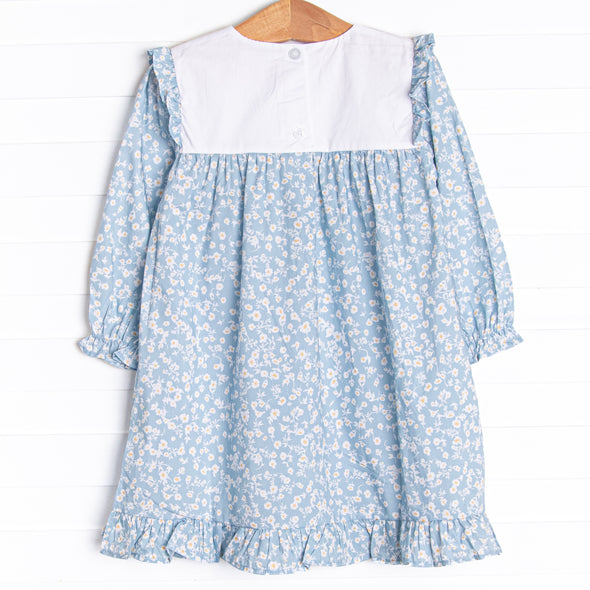 Blooming with Bliss Dress, Blue