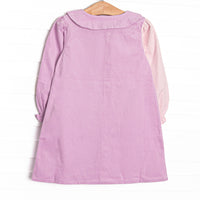 Petunia Pastels Long Sleeve Dress, Purple