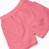 An Apple a Day Applique Short Set, Blue and Red