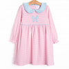 Finishing Touch Applique Dress, Pink