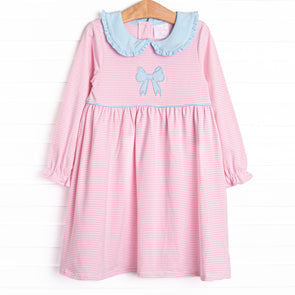 Finishing Touch Applique Dress, Pink
