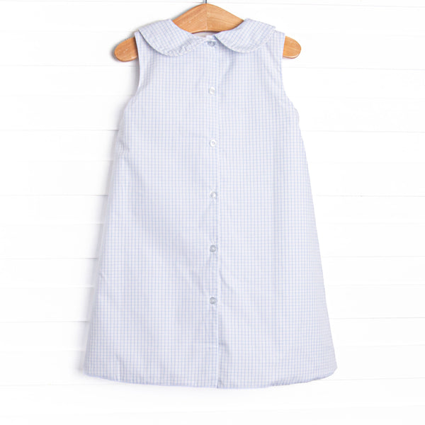 Berry Belle Embroidered Dress, Blue