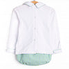 Perfectly Plaid Diaper Set, Green