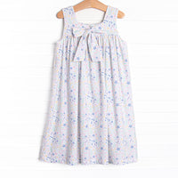 Sprout Up Spring Smocked Dress, Green