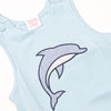 Flips and Tricks Applique Jon Jon, Blue