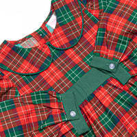 Christmas Cheer Dress, Red Plaid