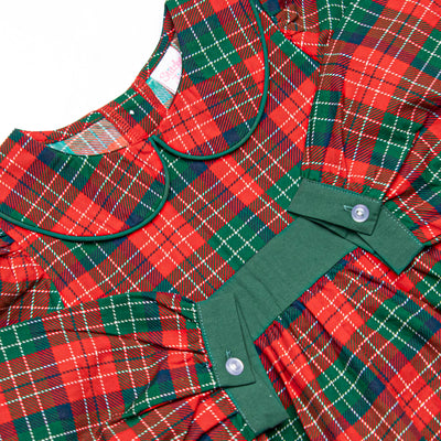 Christmas Cheer Dress, Red Plaid