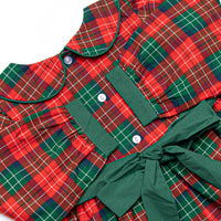 Christmas Cheer Dress, Red Plaid