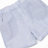 Flips and Tricks Applique Short Set, Blue