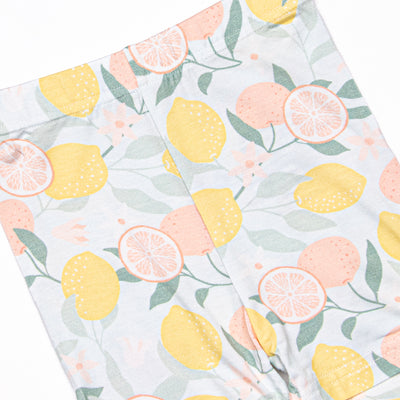 My Main Squeeze Bamboo Pajama Short Set, Blue