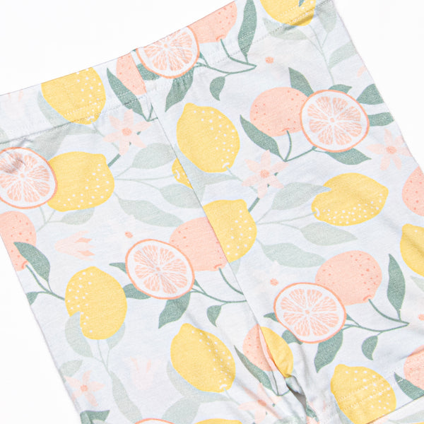My Main Squeeze Bamboo Pajama Short Set, Blue