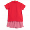 Levi Short Set, Red