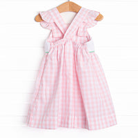 Country Club Cruisin' Smocked Dress, Pink