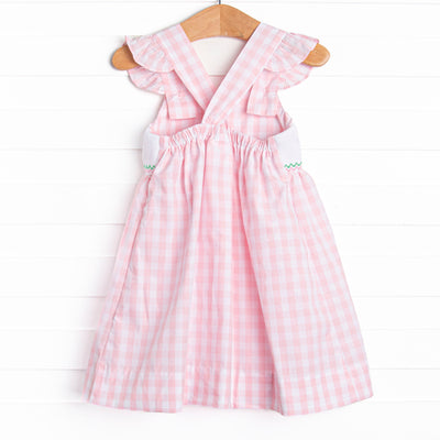 Country Club Cruisin' Smocked Dress, Pink