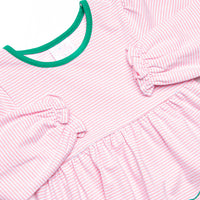 Holiday Glow Applique Legging Set, Pink