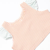 Coastal Coral Tankini, Blue