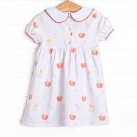 Prep School Polished Dress, Blue