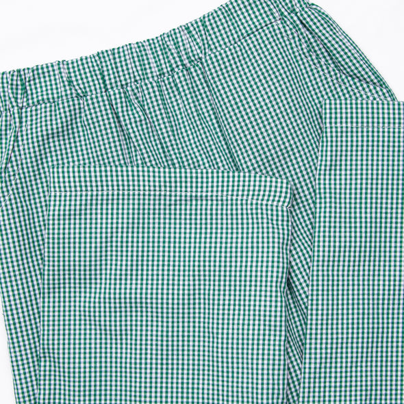 Candy Cane Christmas Applique Pant Set, Green