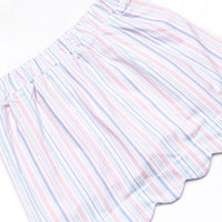 Palm Beach Pinstripe Skirt Set, Pink