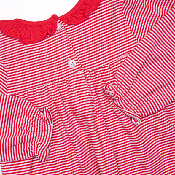 Amelia Legging Set, Red Stripe