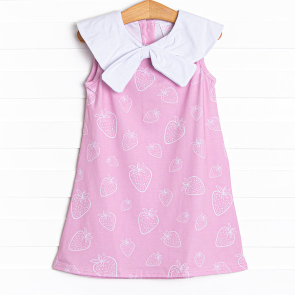 Summer Berries Dress, Pink