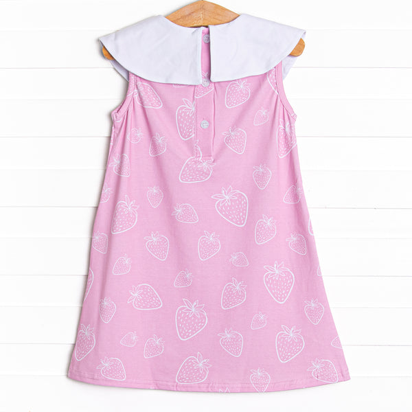 Summer Berries Dress, Pink