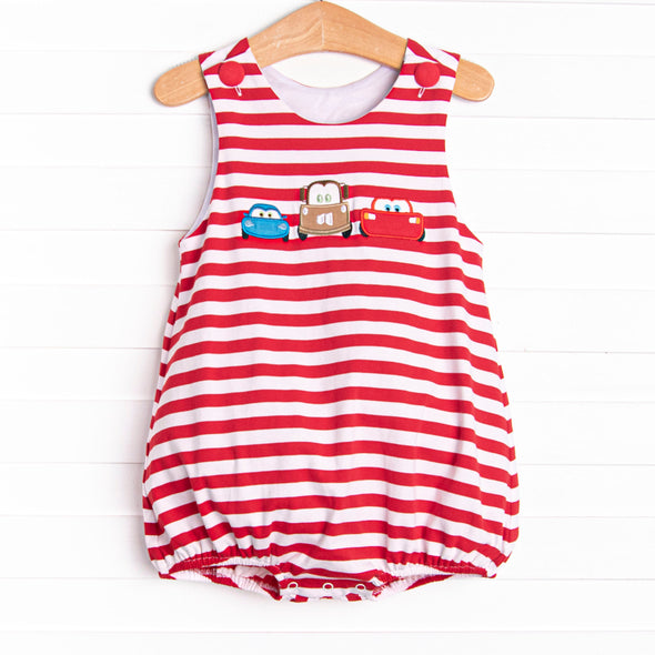 Life Is A Highway Applique Bubble, Red