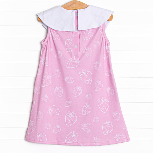 Summer Berries Dress, Pink