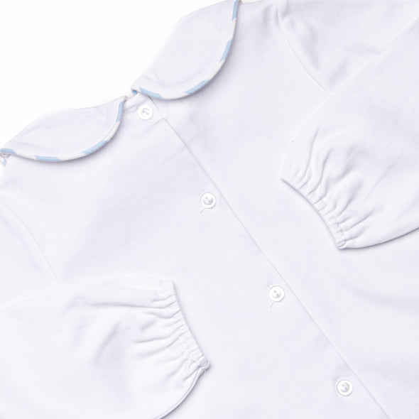 Mouse Memories Long Sleeve Bloomer Set, Blue