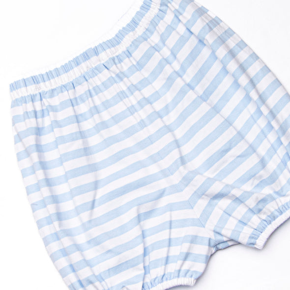 Mouse Memories Long Sleeve Bloomer Set, Blue
