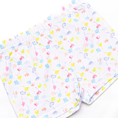 Watercolor Wildflowers Tennis Dress, Orange