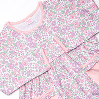 Bellflower Beauty Legging Set, Pink Floral