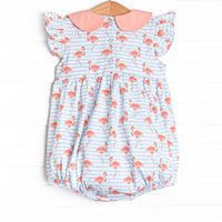 Fab Flamingos Bubble, Blue