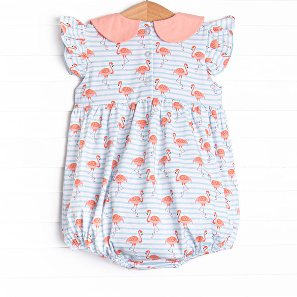 Fab Flamingos Bubble, Blue