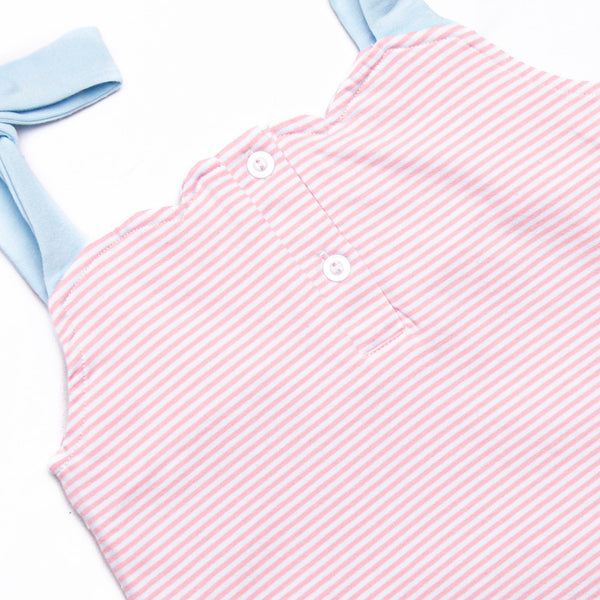 Suit Yourself Applique Diaper Set, Pink