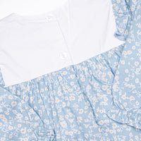 Blooming with Bliss Dress, Blue