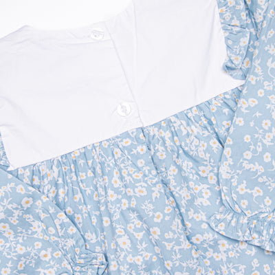 Blooming with Bliss Dress, Blue